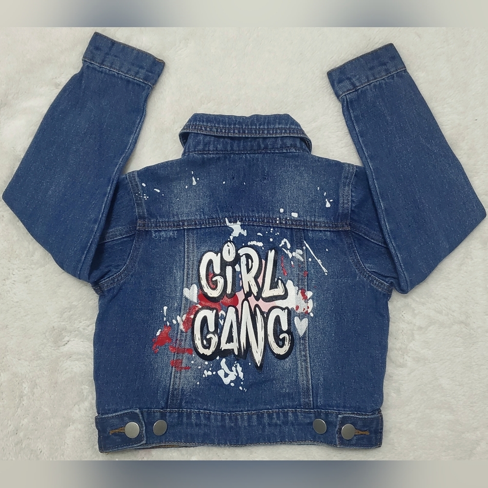 ♦️Boohoo "GIRL GANG" Denim Jacket♦️